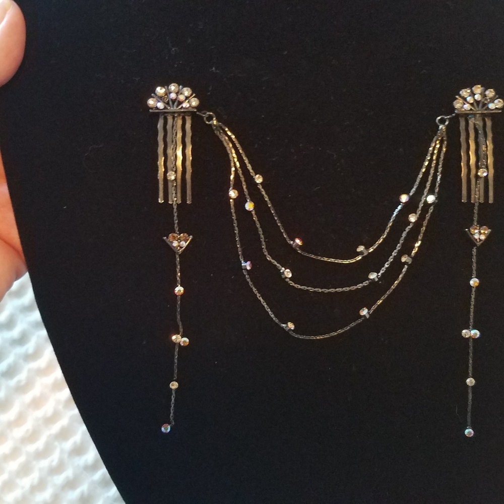 Hair pin jewelry